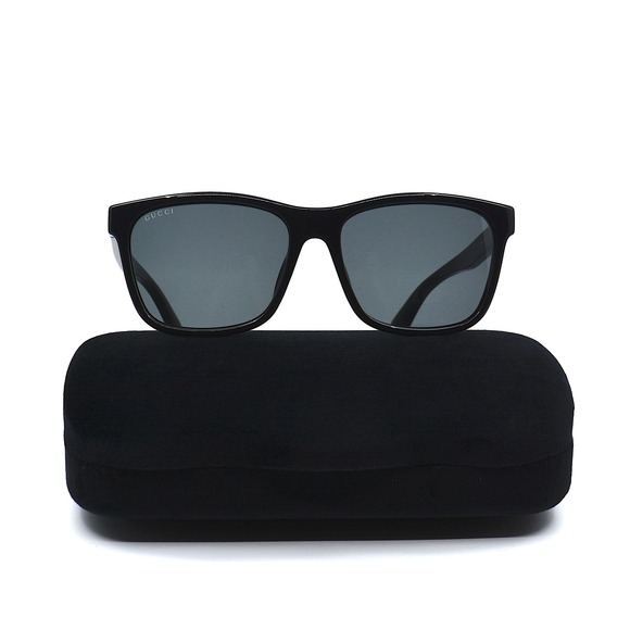 NEW GUCCI GG1746S 001 BLACK GREY AUTHENTIC SUNGLASSES - Picture 5 of 16